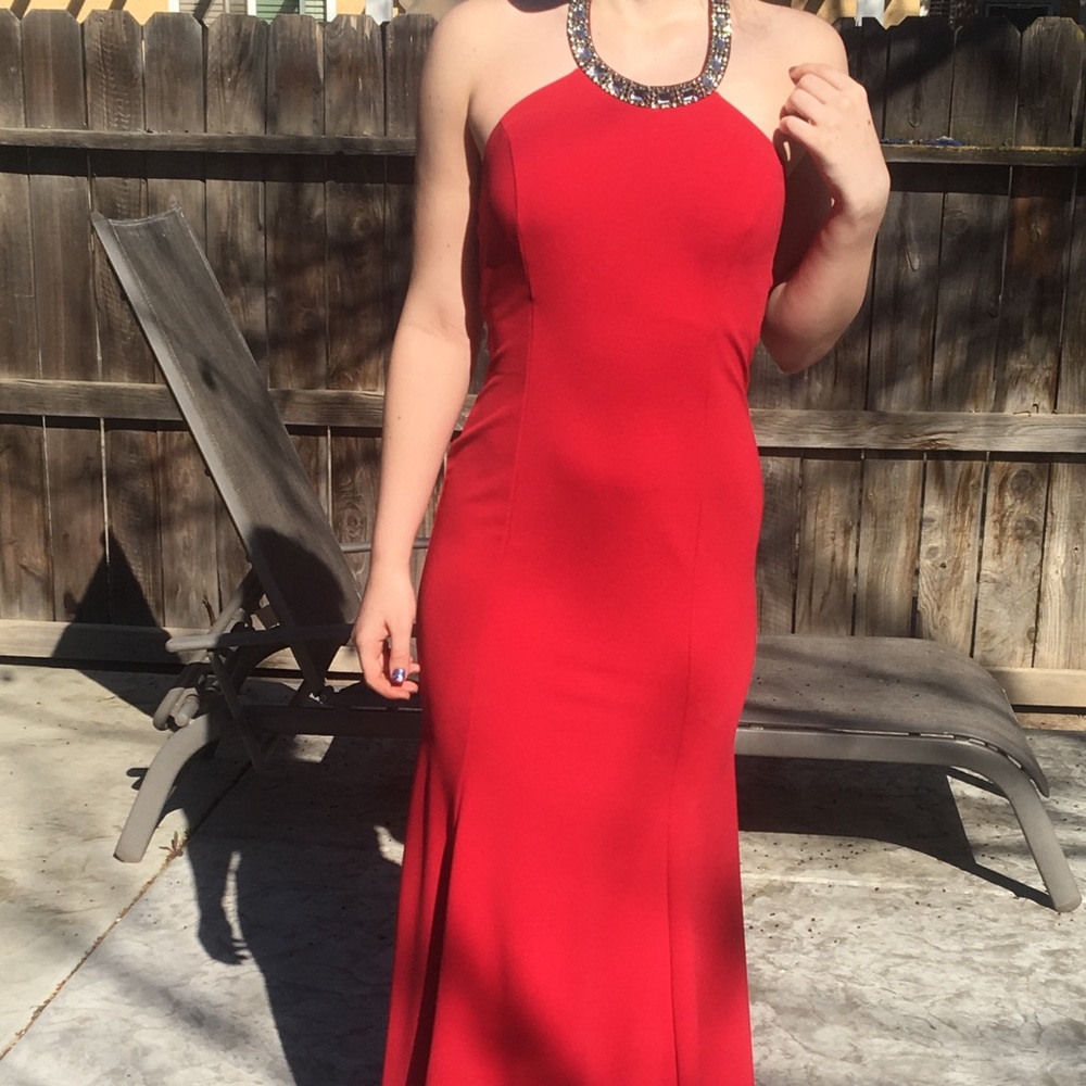 red prom/formal dress